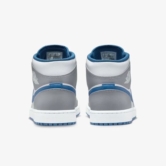 Brand New Jordan 1 men's Cement True Blue 2022 size 10.5 gray  100% Authentic - Picture 7 of 9